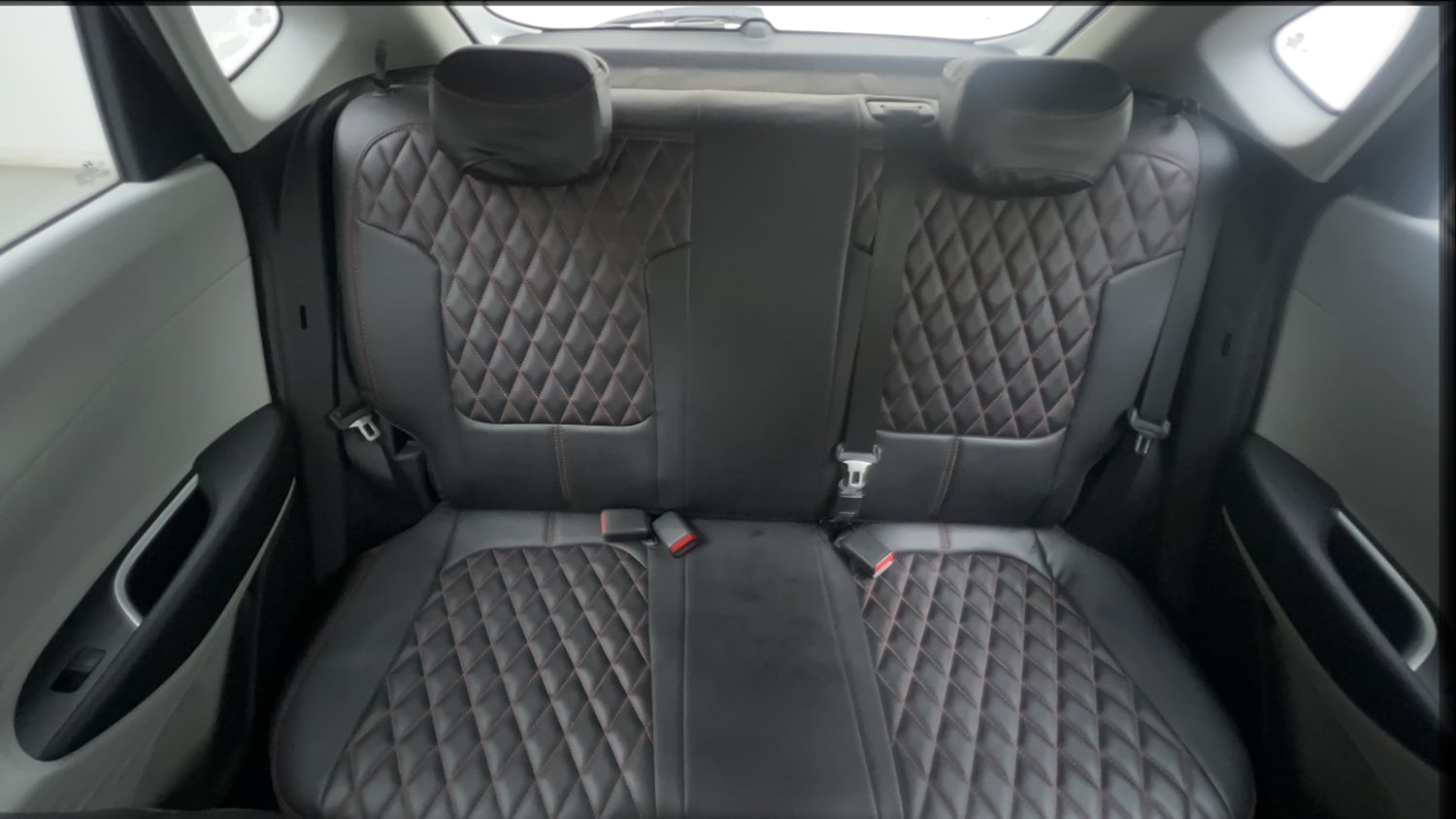 Used 2024 Hyundai New i20 Asta (O) 1.2 IVT Petrol Automatic interior REAR SEAT CONDITION VIEW