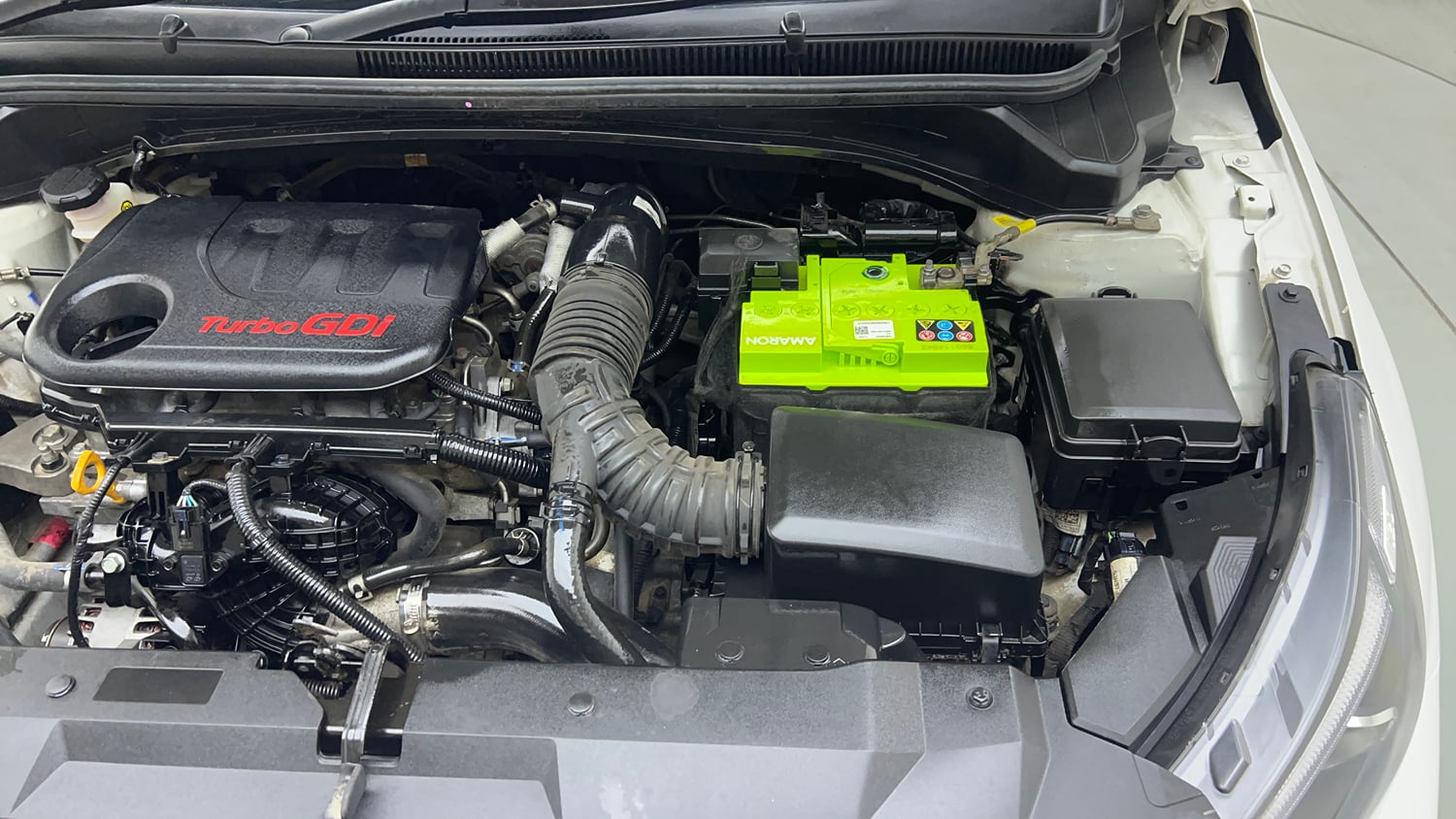 Used 2022 Hyundai i20 N Line N8 1.0 Turbo DCT Petrol Automatic engine ENGINE LEFT SIDE VIEW