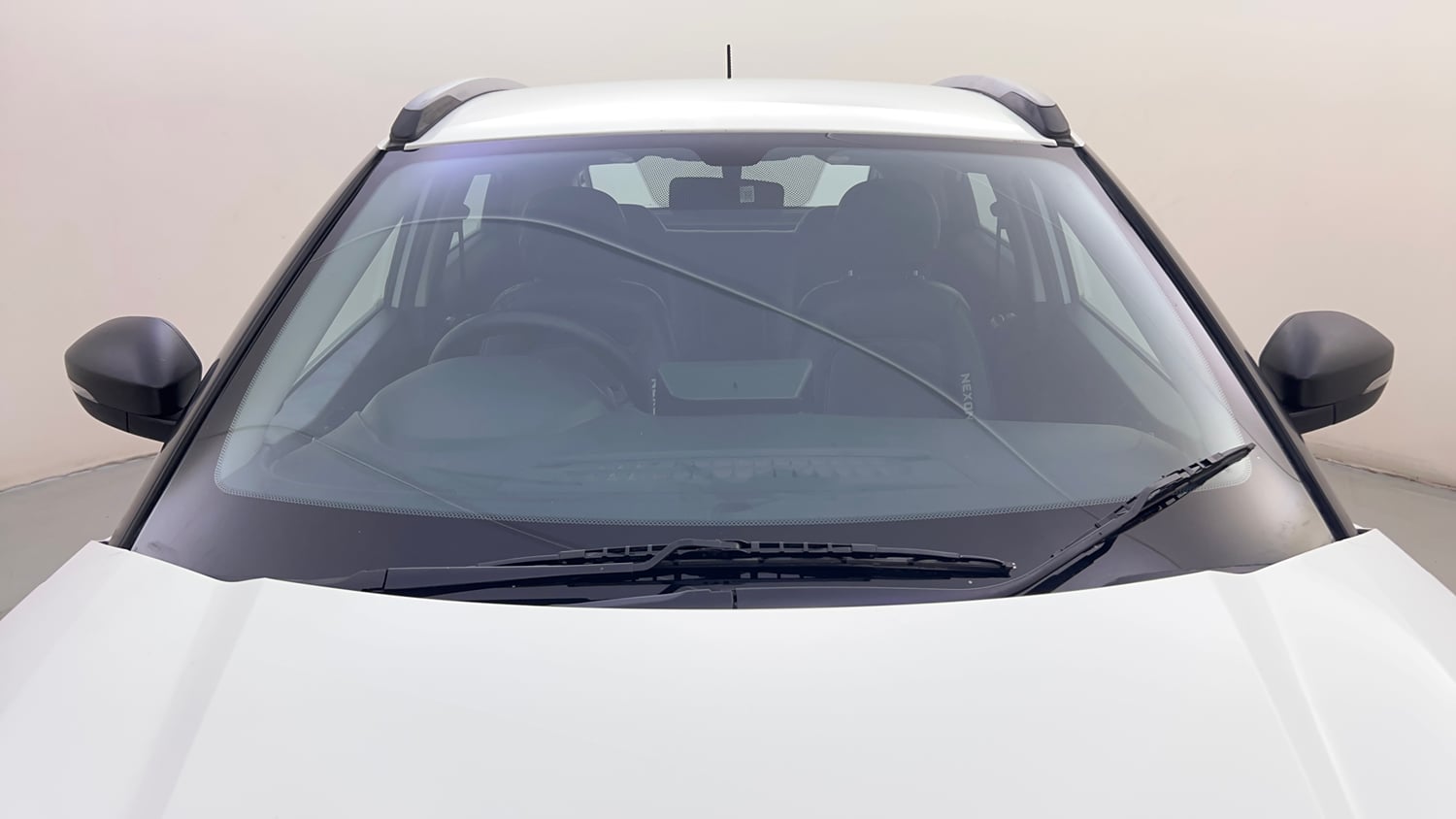 Used 2023 Tata Nexon XM Diesel Diesel Manual exterior FRONT WINDSHIELD VIEW