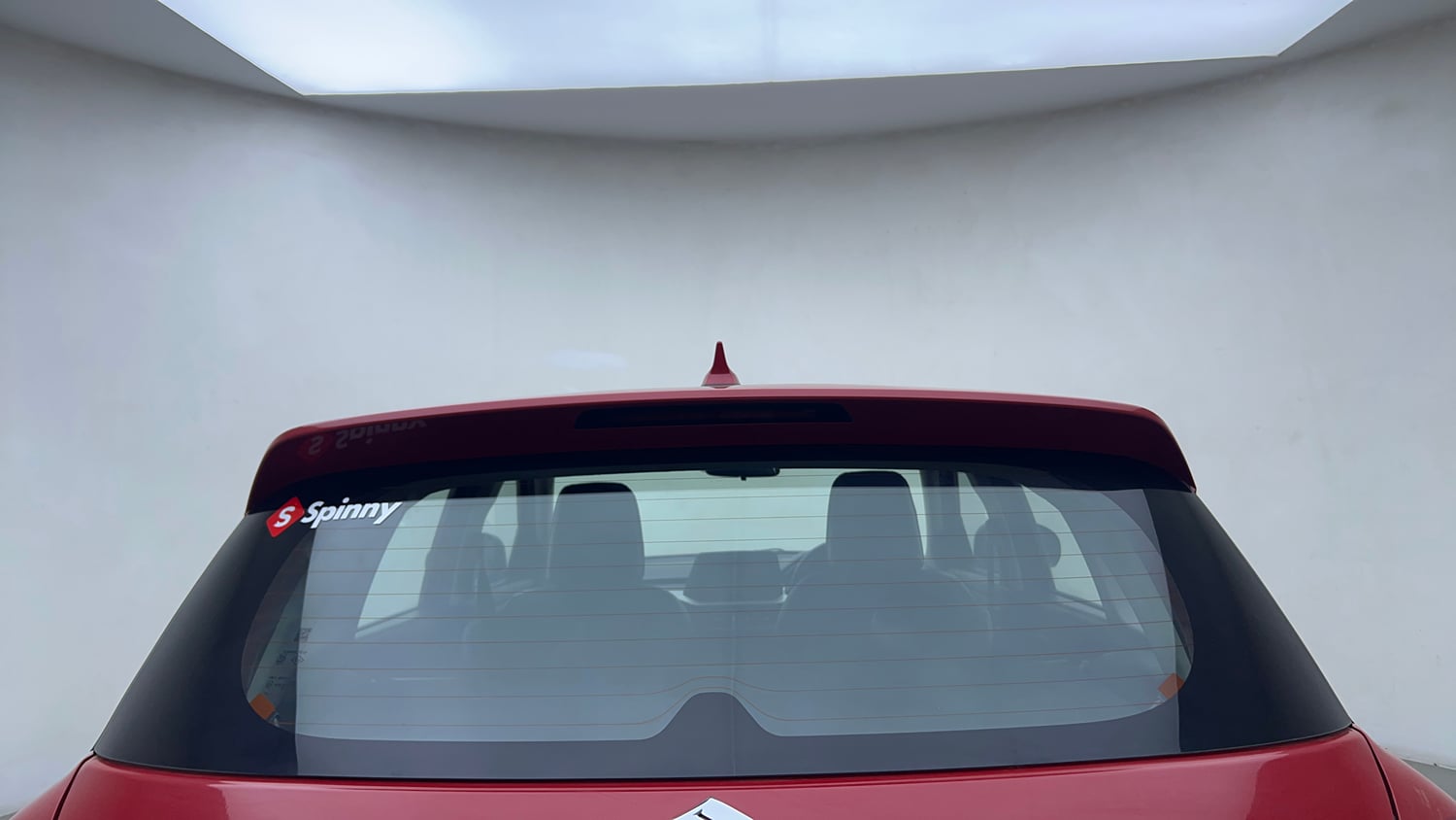 Used 2022 Maruti Suzuki Brezza Vxi AT Petrol Automatic exterior BACK WINDSHIELD VIEW