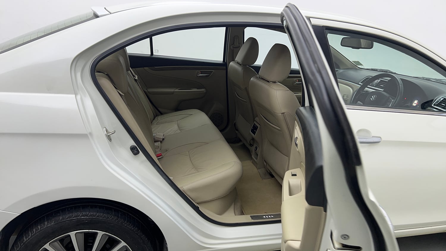Used 2022 Maruti Suzuki Ciaz Alpha 1.5 AT Petrol Automatic interior RIGHT SIDE REAR DOOR CABIN VIEW