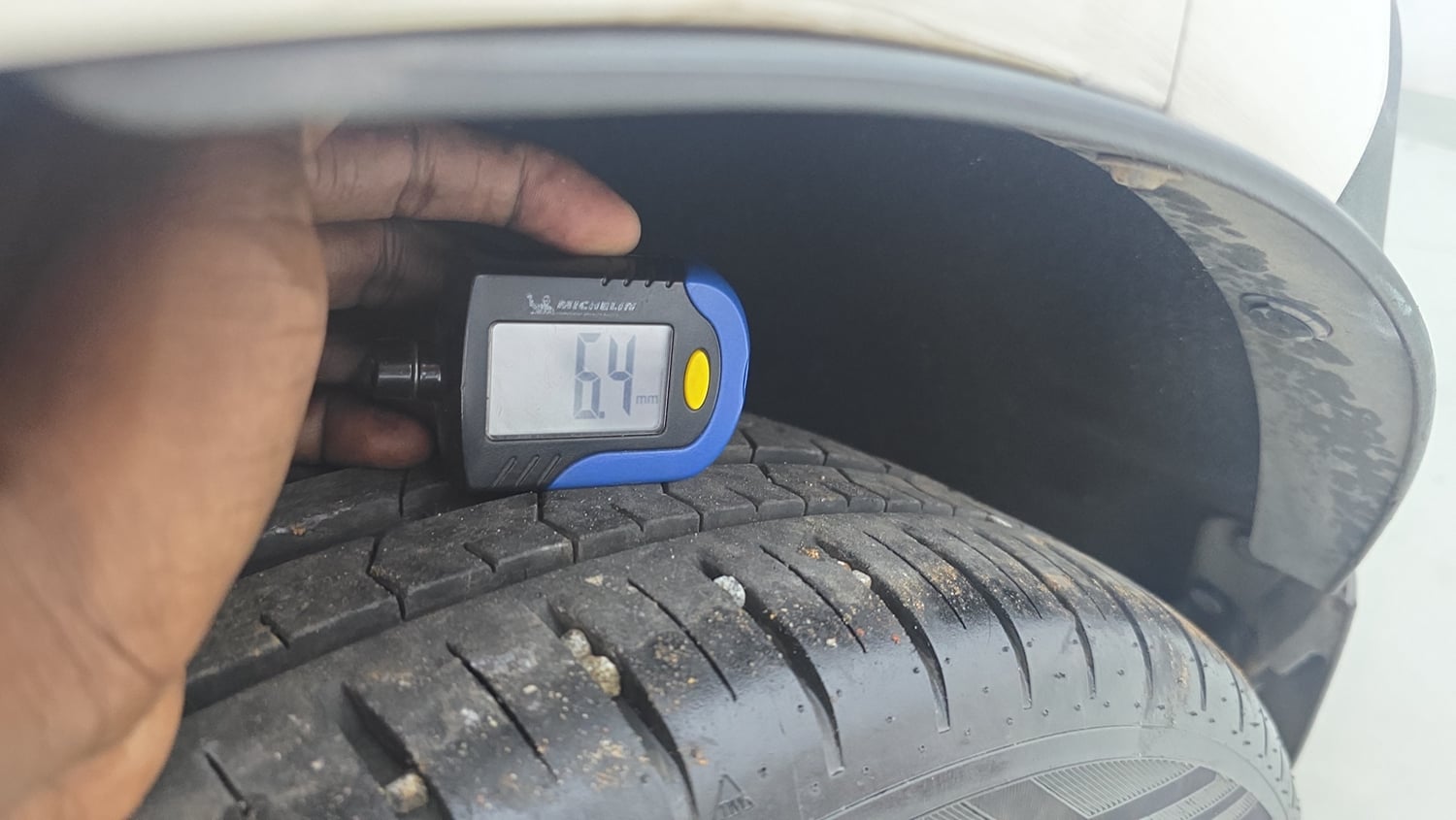 Used 2017 Ford EcoSport Titanium 1.5L TDCi Diesel Manual tyres LEFT REAR TYRE TREAD VIEW