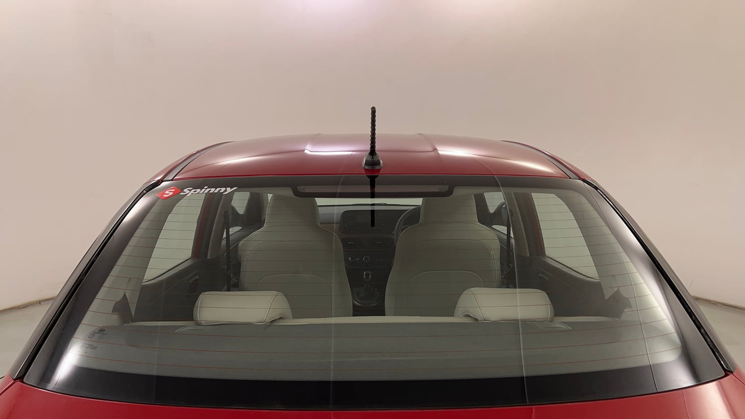 Used 2021 Hyundai Aura S 1.2 AMT Petrol Petrol Automatic exterior BACK WINDSHIELD VIEW