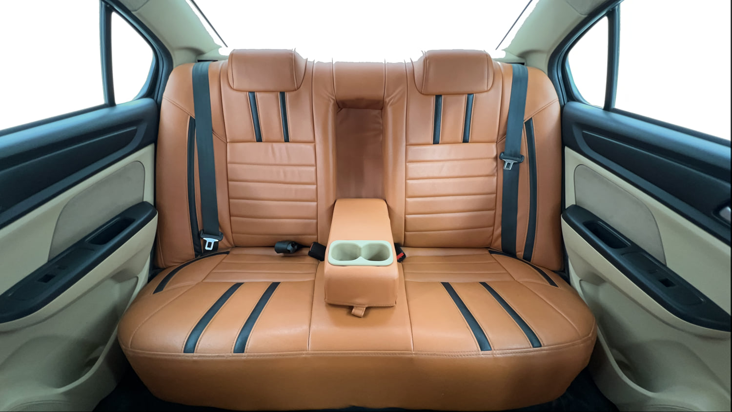 Used 2019 Honda Amaze 1.2 S MT Petrol Petrol Manual interior REAR SEAT CONDITION VIEW