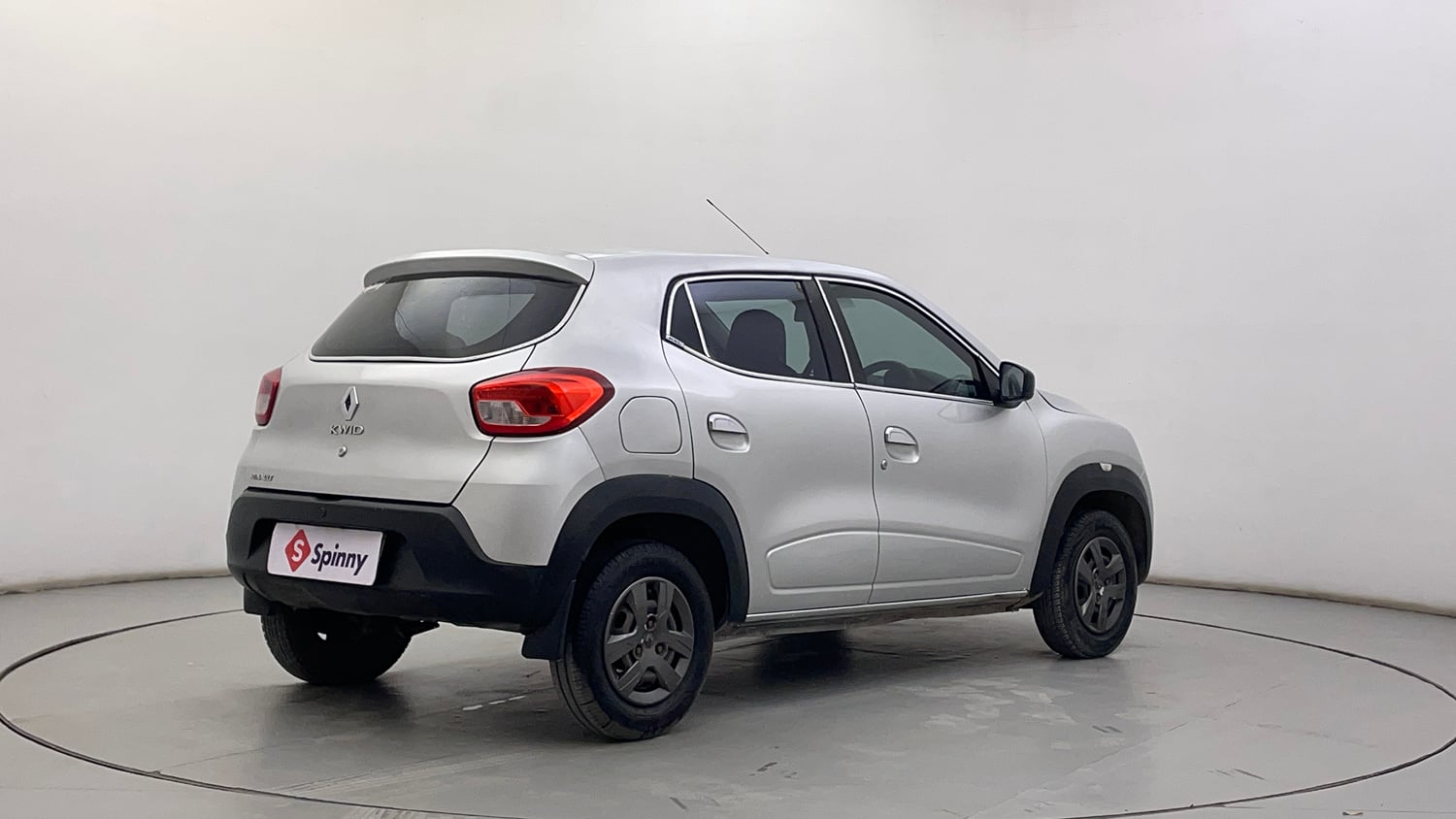 Used 2018 Renault Kwid 1.0 RXL Petrol Manual exterior RIGHT REAR CORNER VIEW