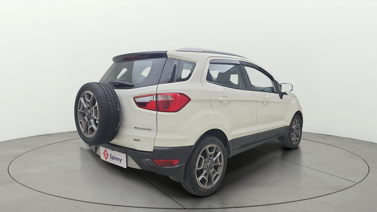 Used 2017 Ford EcoSport Titanium 1.5L TDCi Diesel Manual exterior RIGHT REAR CORNER VIEW
