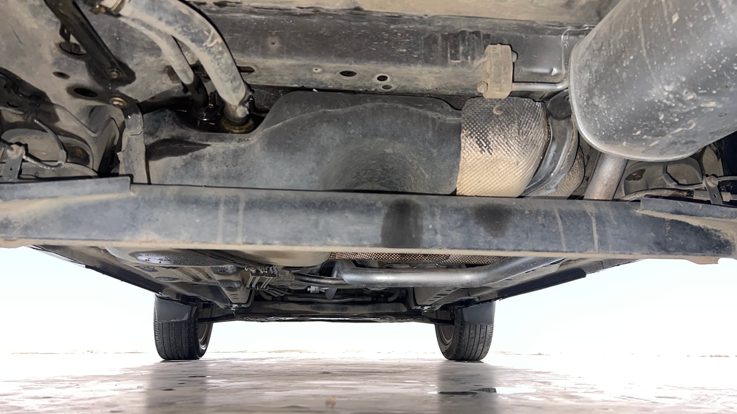 Used 2017 Ford EcoSport Titanium 1.5L TDCi Diesel Manual extra REAR UNDERBODY VIEW (TAKEN FROM REAR)
