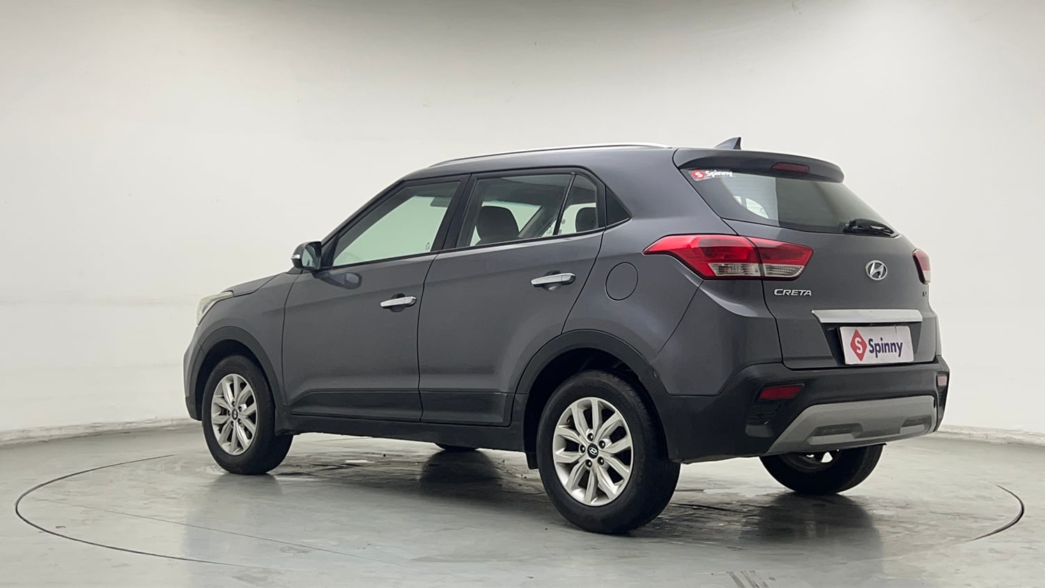 Used 2018 Hyundai Creta SX 1.6 Petrol Petrol Manual exterior LEFT REAR CORNER VIEW