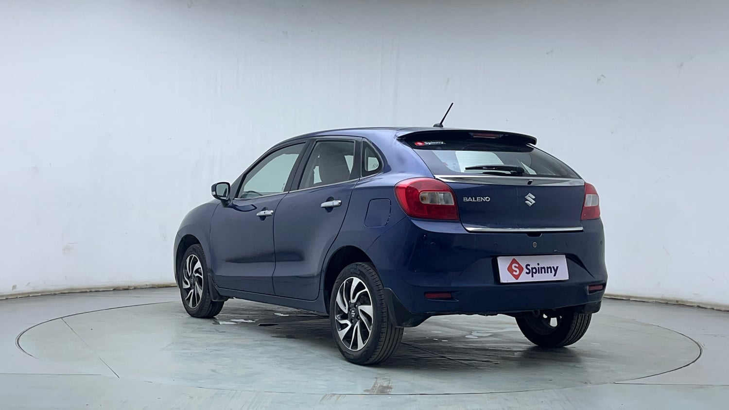Used 2021 Maruti Suzuki Baleno Zeta Petrol Manual exterior LEFT REAR CORNER VIEW