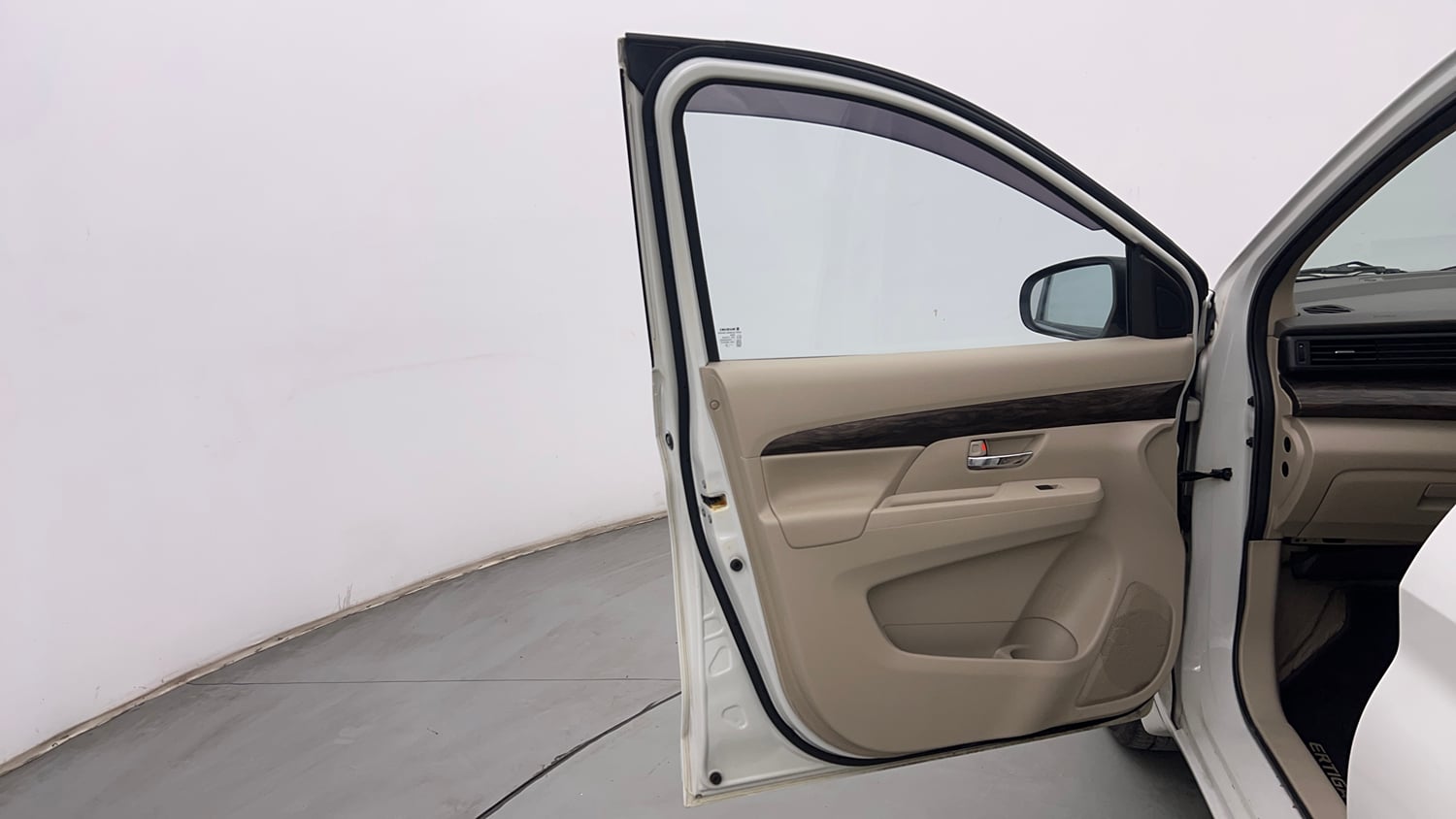 Used 2019 Maruti Suzuki New Ertiga ZXi AT Petrol Automatic interior LEFT FRONT DOOR OPEN VIEW