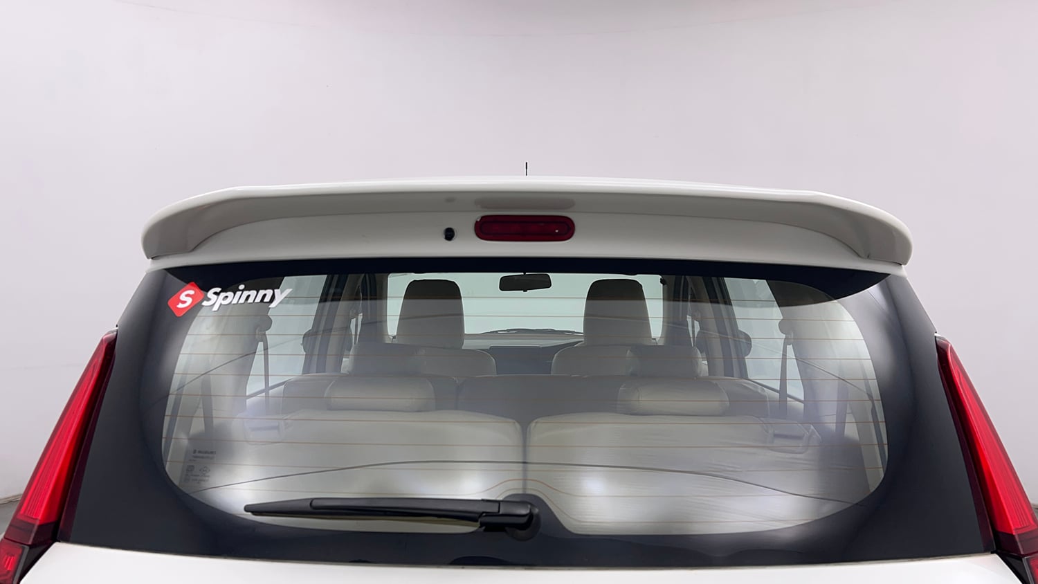 Used 2019 Maruti Suzuki New Ertiga ZXi AT Petrol Automatic exterior BACK WINDSHIELD VIEW