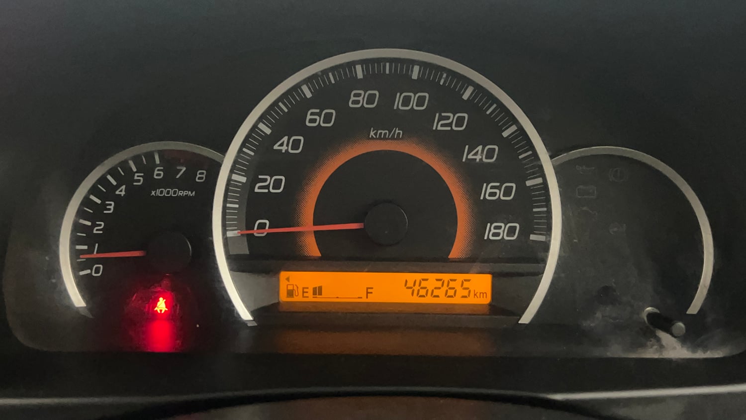 Used 2016 Maruti Suzuki Wagon R VXI Petrol Manual interior CLUSTERMETER VIEW