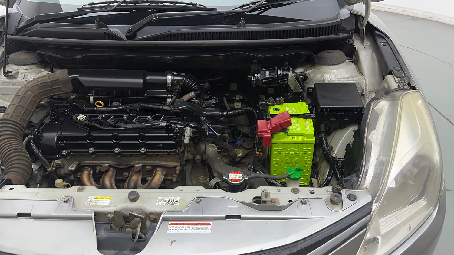 Used 2018 Maruti Suzuki Baleno Delta 1.2 Petrol Manual engine ENGINE LEFT SIDE VIEW
