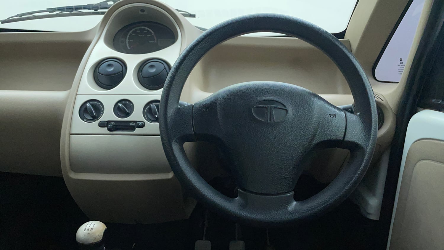 Used 2012 Tata Nano LX Petrol Manual interior STEERING VIEW