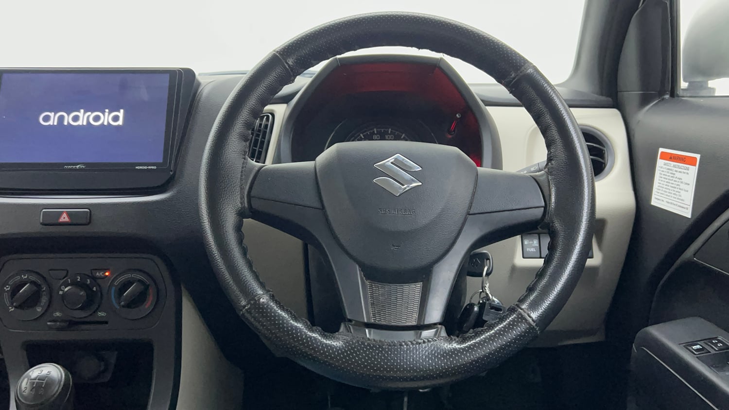 Used 2022 Maruti Suzuki Wagon R LXI 1.0 CNG Cng Manual interior STEERING VIEW
