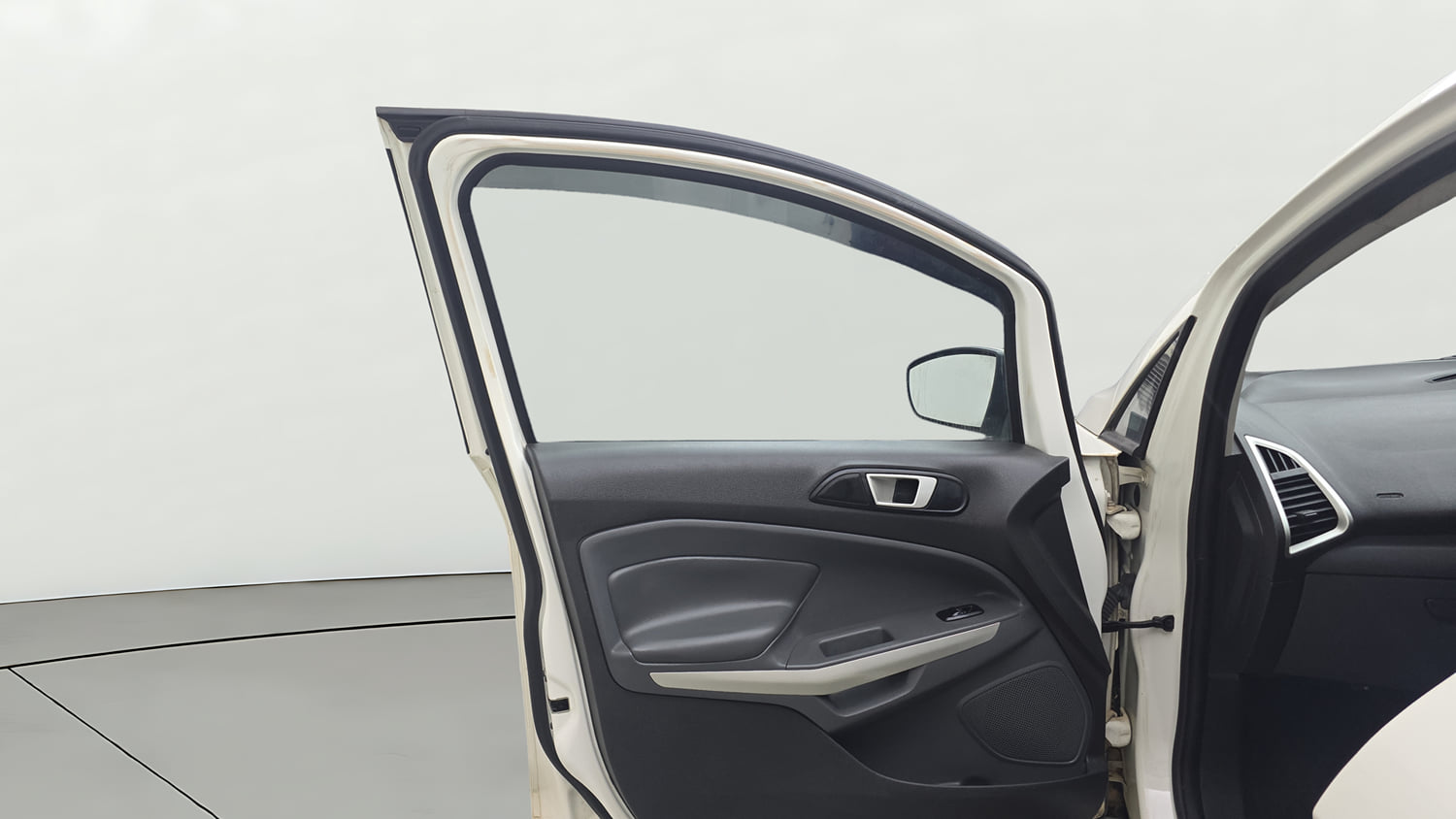 Used 2017 Ford EcoSport Titanium 1.5L TDCi Diesel Manual interior LEFT FRONT DOOR OPEN VIEW