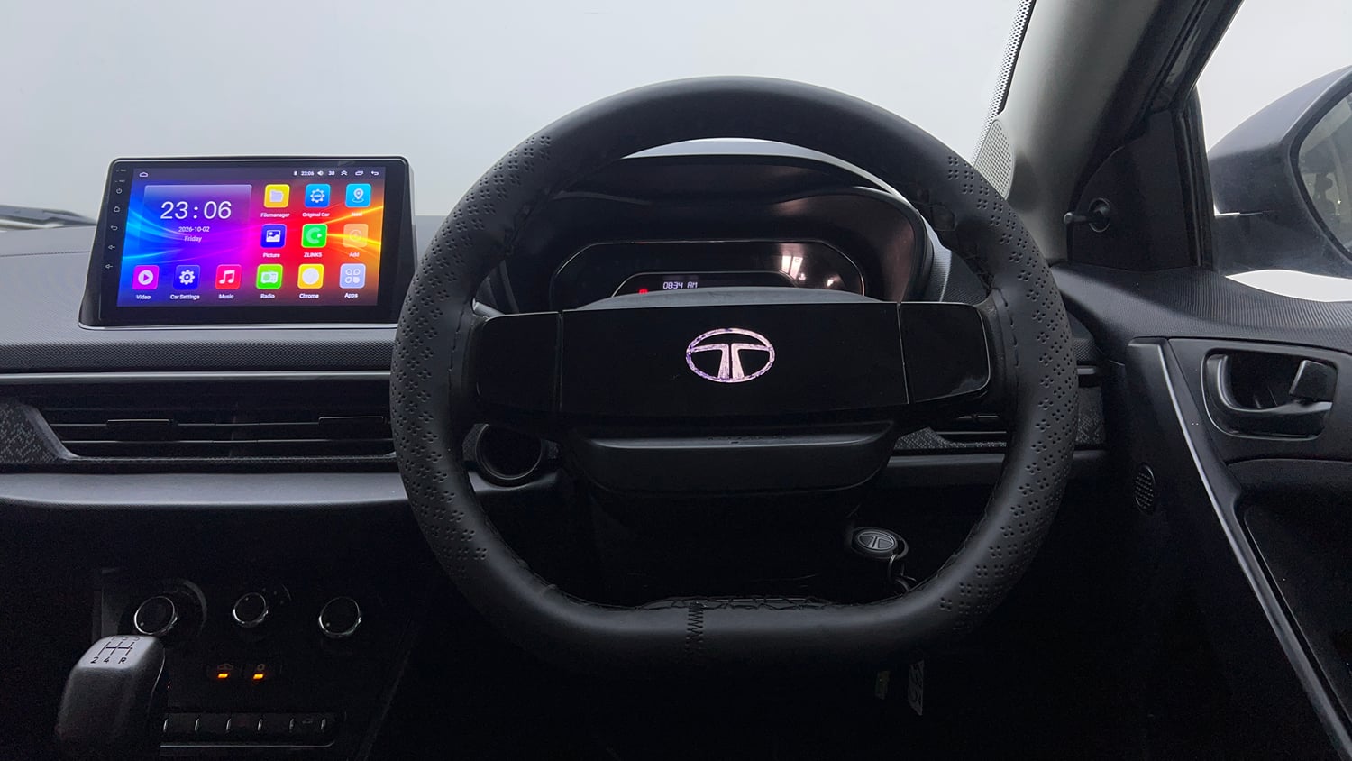 Used 2024 Tata Nexon Smart (O) 1.2 Petrol 5MT Petrol Manual interior STEERING VIEW