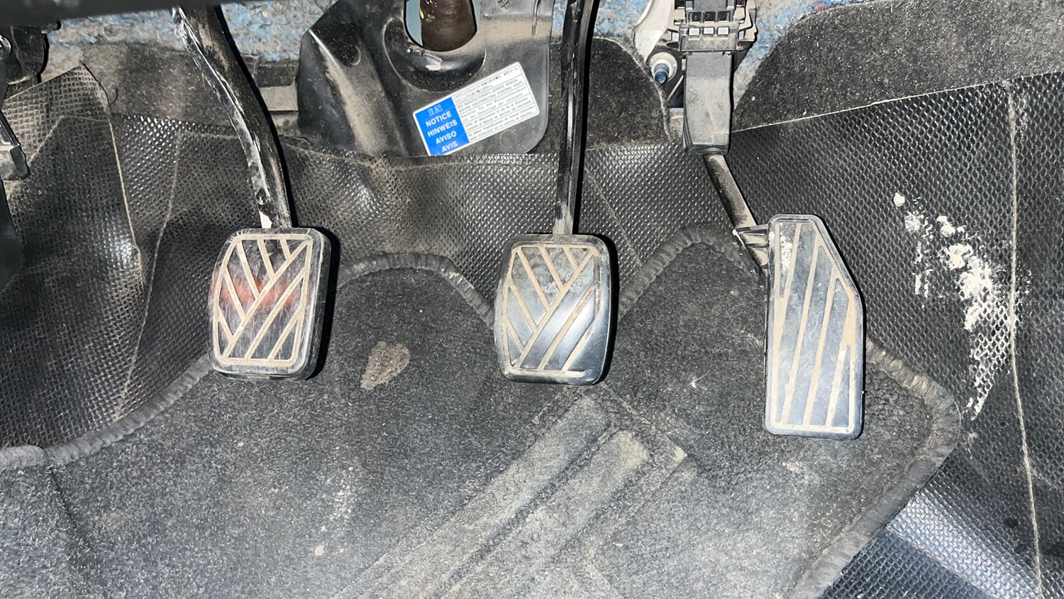 Used 2021 Maruti Suzuki Baleno Zeta Petrol Manual interior PEDALS VIEW