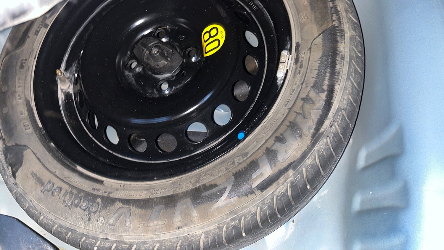 Used 2021 Maruti Suzuki Baleno Zeta Petrol Manual tyres SPARE TYRE VIEW