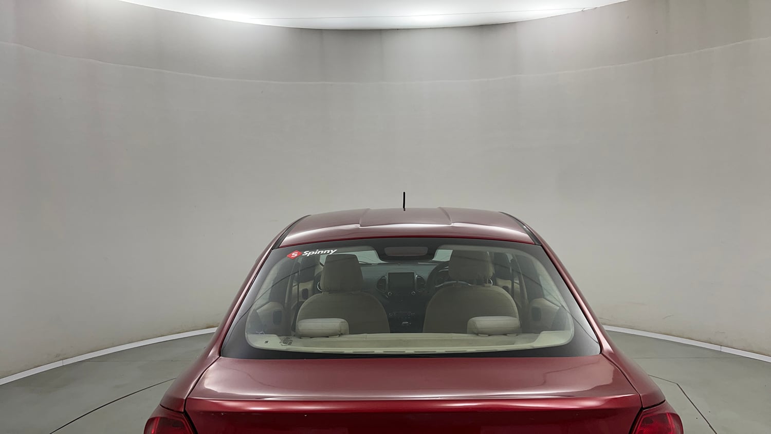 Used 2019 Ford Figo Aspire Titanium 1.2 Ti-VCT Petrol Manual exterior BACK WINDSHIELD VIEW