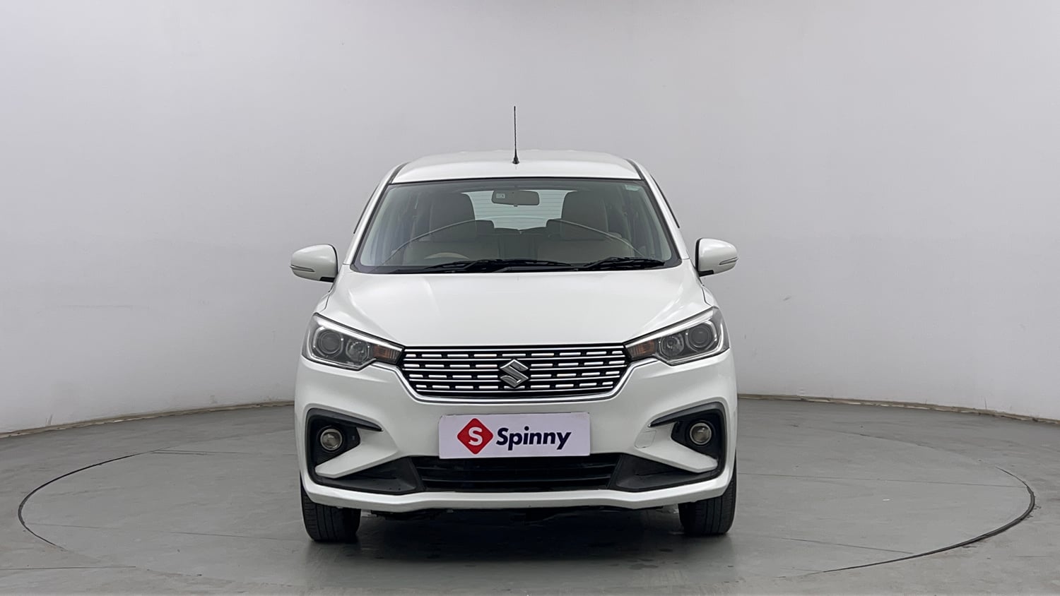 Used 2019 Maruti Suzuki New Ertiga ZXi AT Petrol Automatic exterior FRONT VIEW