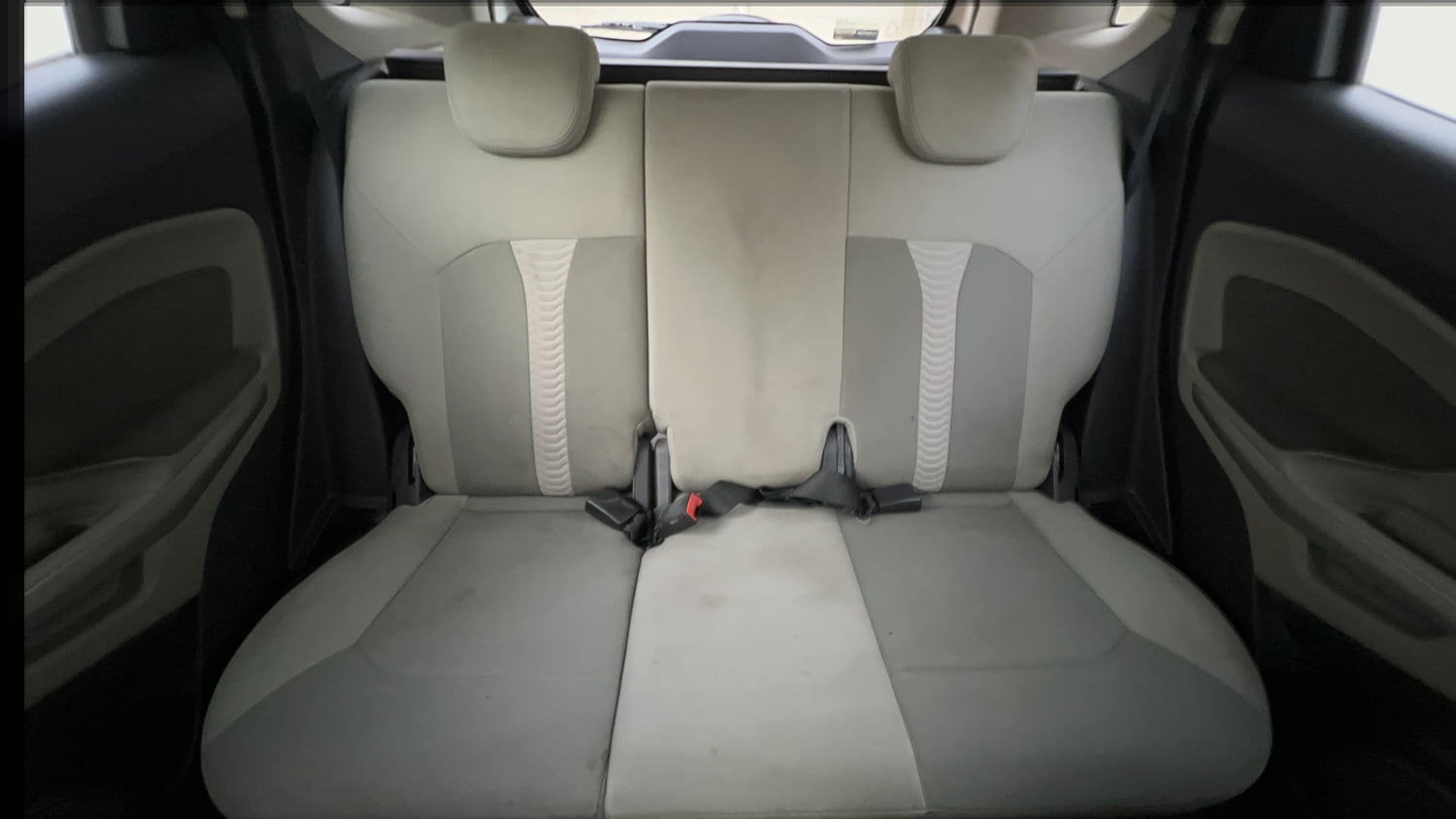 Used 2015 Ford EcoSport Trend 1.5 TDCi Diesel Manual interior REAR SEAT CONDITION VIEW