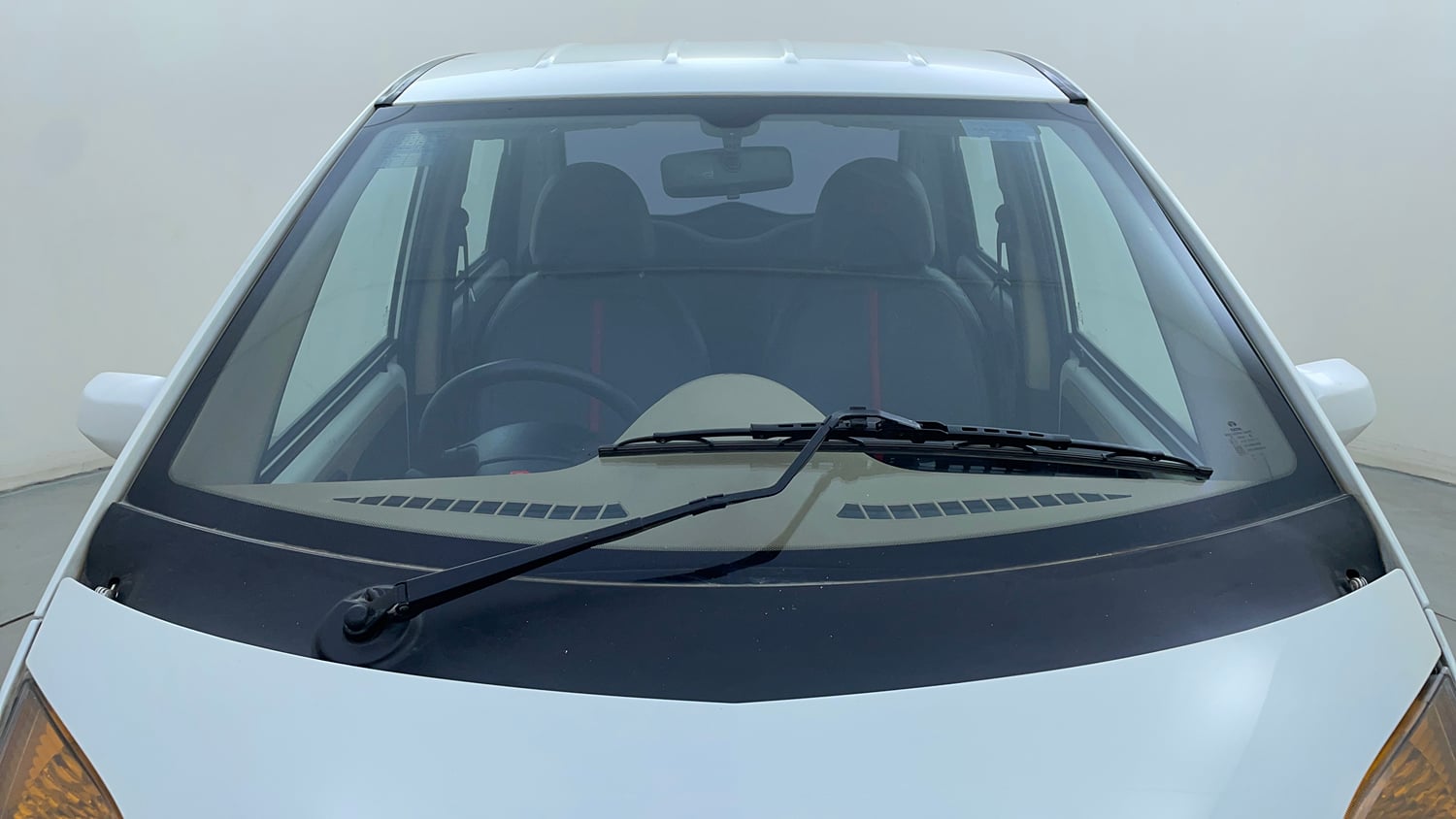 Used 2012 Tata Nano LX Petrol Manual exterior FRONT WINDSHIELD VIEW