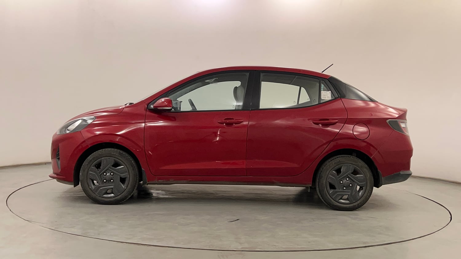 Used 2021 Hyundai Aura S 1.2 AMT Petrol Petrol Automatic exterior LEFT SIDE VIEW