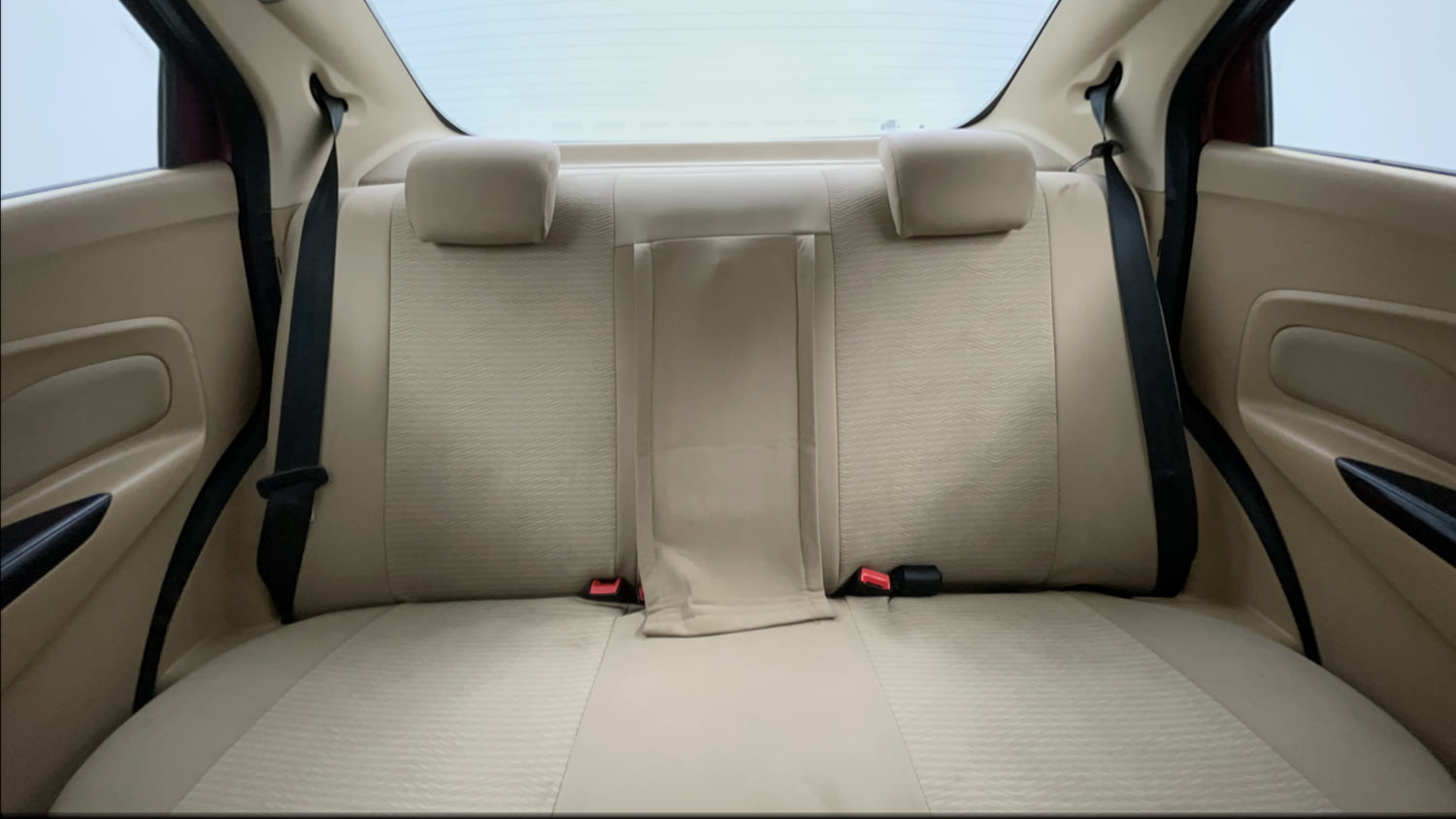 Used 2019 Ford Figo Aspire Titanium 1.2 Ti-VCT Petrol Manual interior REAR SEAT CONDITION VIEW