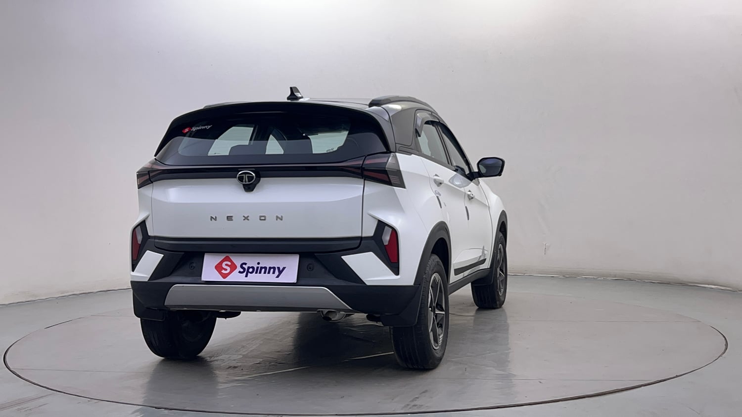 Used 2024 Tata Nexon Fearless Plus S 1.2 Revotron Petrol 6MT DT Petrol Manual exterior RIGHT REAR CORNER VIEW