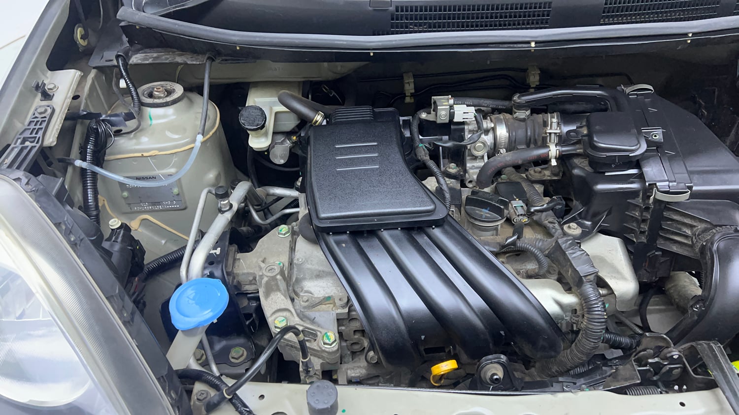 Used 2014 Nissan Micra Active XL Petrol Manual engine ENGINE RIGHT SIDE VIEW