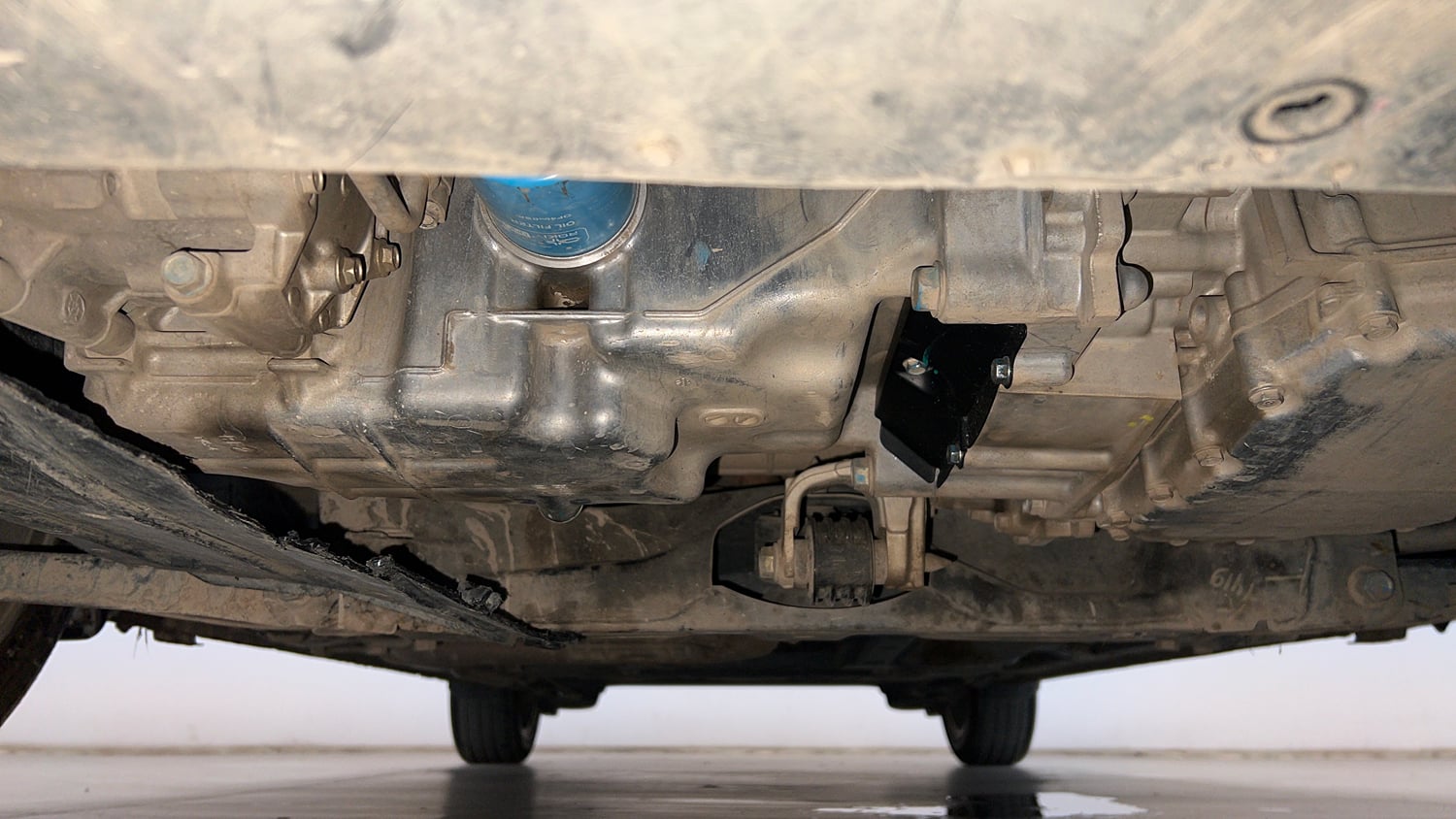 Used 2017 Honda City VX CVT Petrol Petrol Automatic extra FRONT LEFT UNDERBODY VIEW