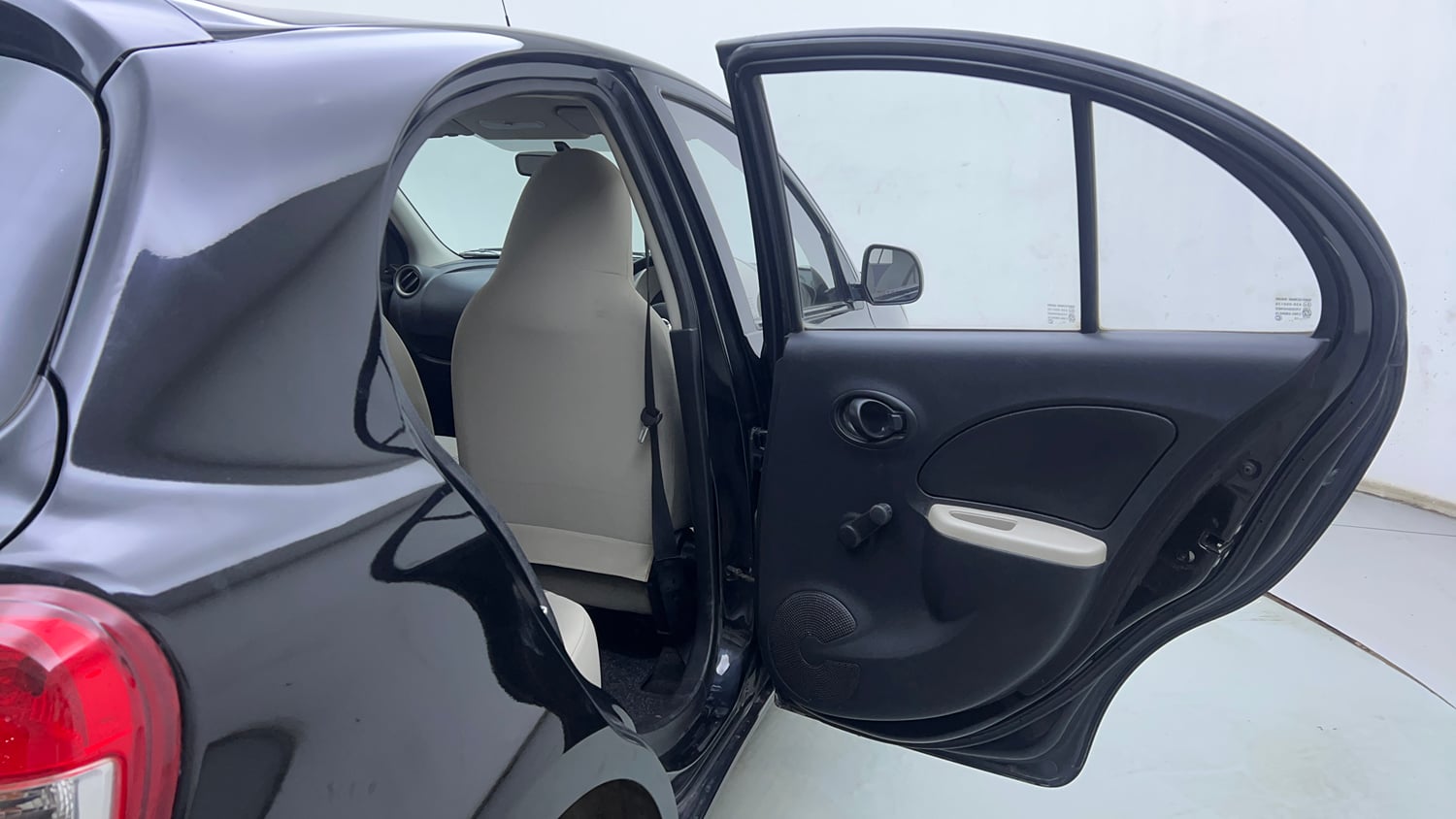 Used 2014 Nissan Micra Active XL Petrol Manual interior RIGHT REAR DOOR OPEN VIEW