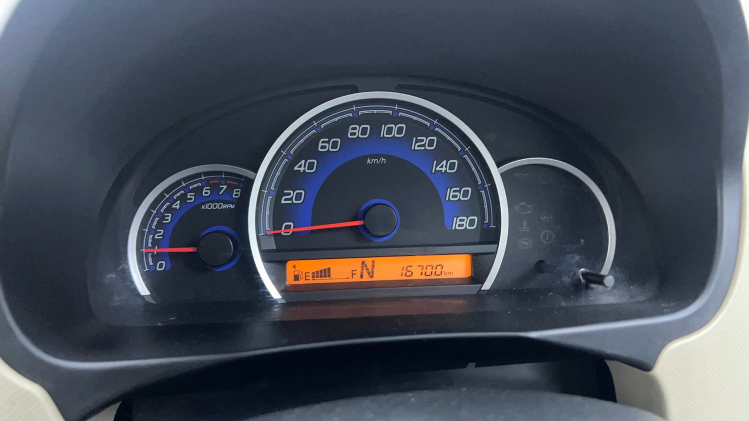 Used 2018 Maruti Suzuki Wagon R VXI+ AMT Petrol Automatic interior CLUSTERMETER VIEW