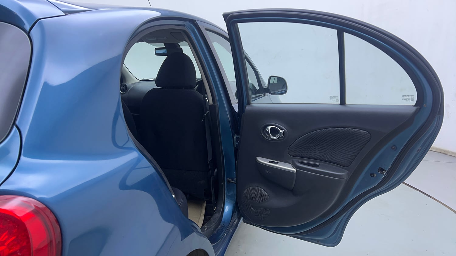 Used 2018 Nissan Micra XV CVT Petrol Automatic interior RIGHT REAR DOOR OPEN VIEW