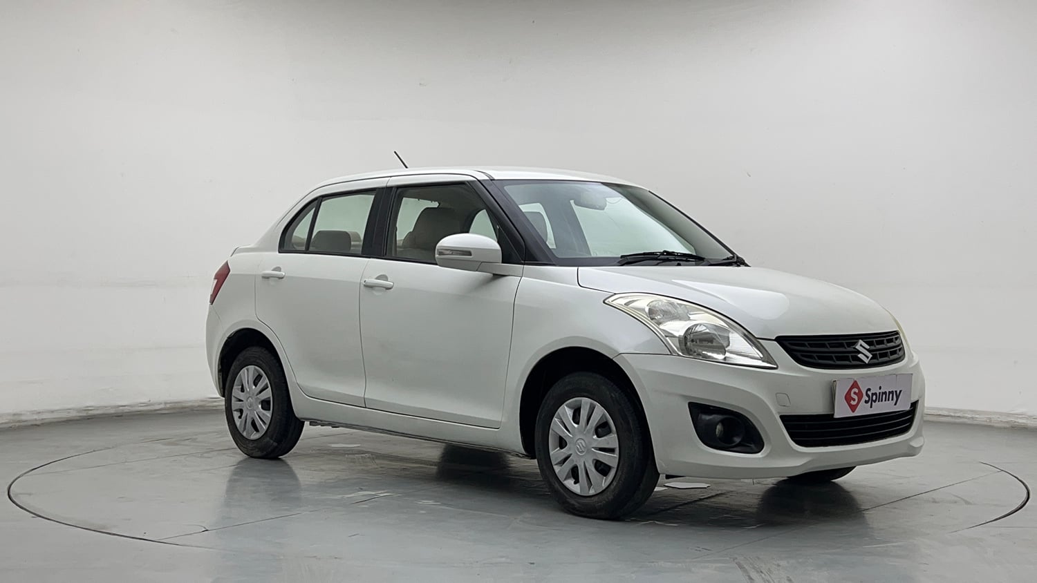 Used 2013 Maruti Suzuki Swift Dzire VXI Petrol Manual exterior RIGHT FRONT CORNER VIEW