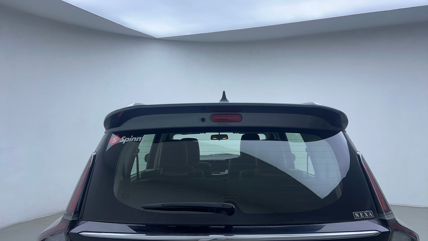 Used 2022 Maruti Suzuki XL6 Alpha Plus AT Petrol Petrol Automatic exterior BACK WINDSHIELD VIEW