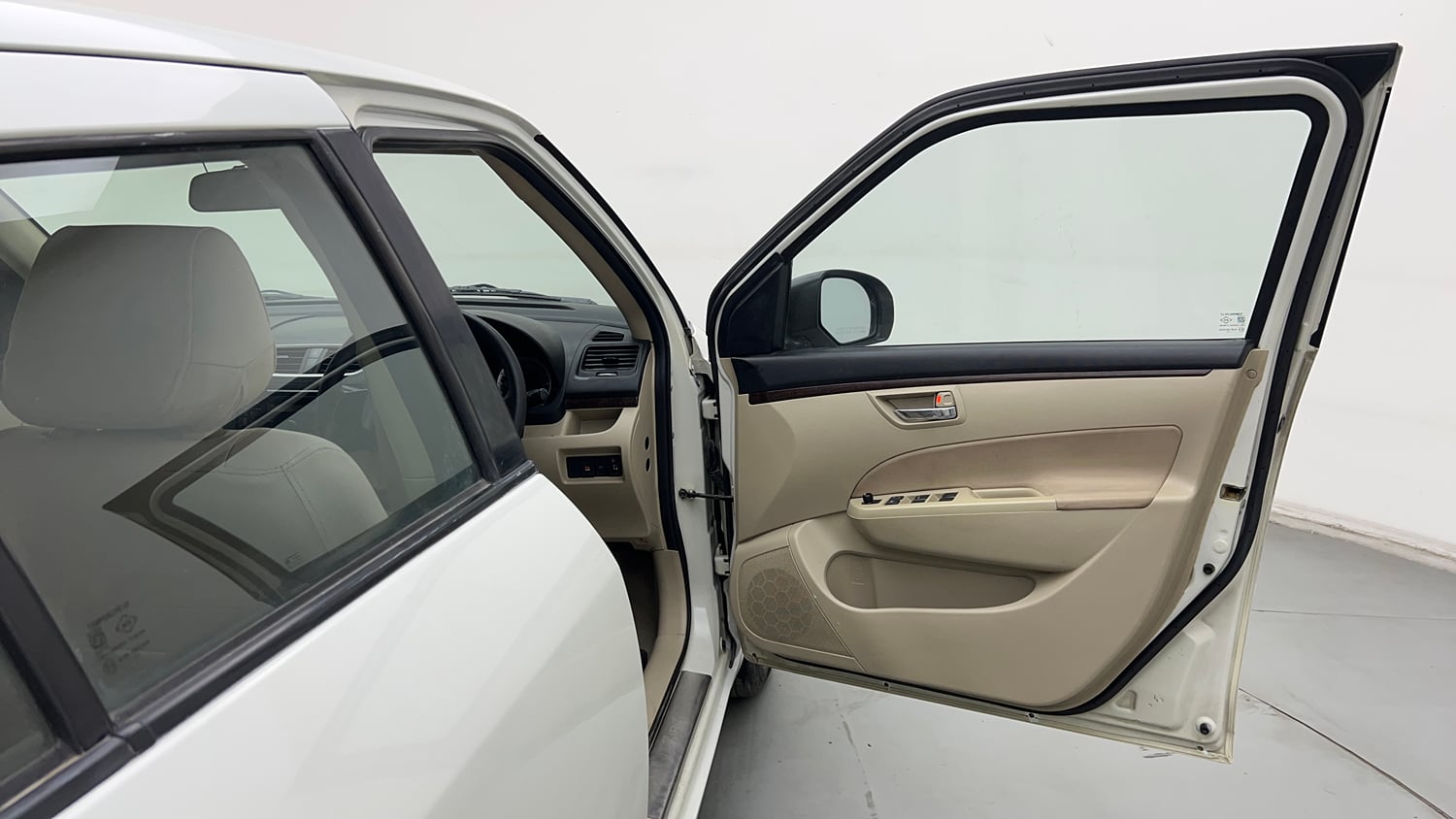 Used 2013 Maruti Suzuki Swift Dzire VXI Petrol Manual interior RIGHT FRONT DOOR OPEN VIEW