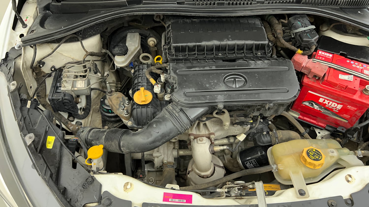 Used 2023 Tata Tigor XZ Plus CNG Cng Manual engine ENGINE RIGHT SIDE VIEW