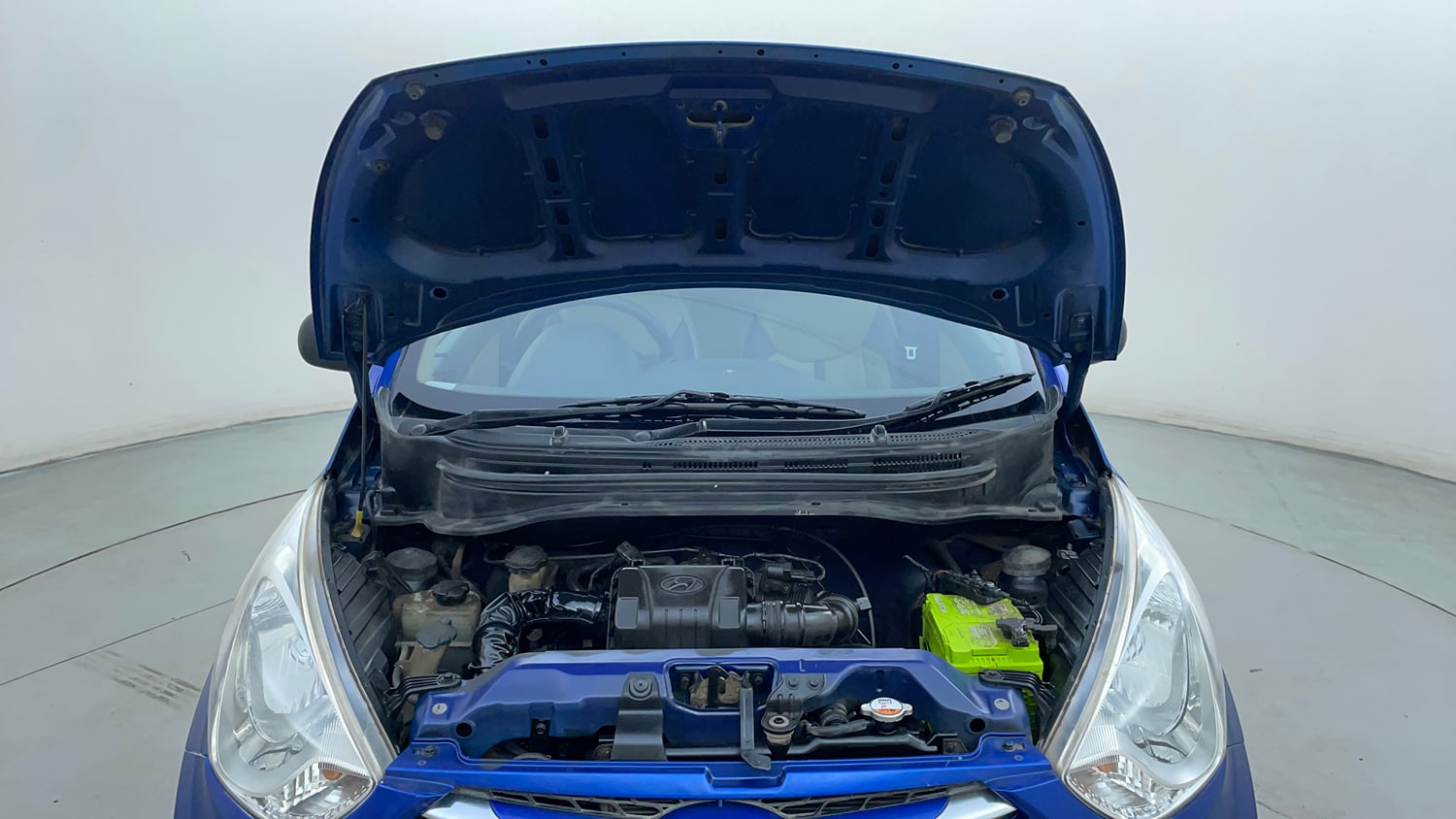 Used 2012 Hyundai Eon Magna + Petrol Manual engine ENGINE & BONNET OPEN FRONT VIEW