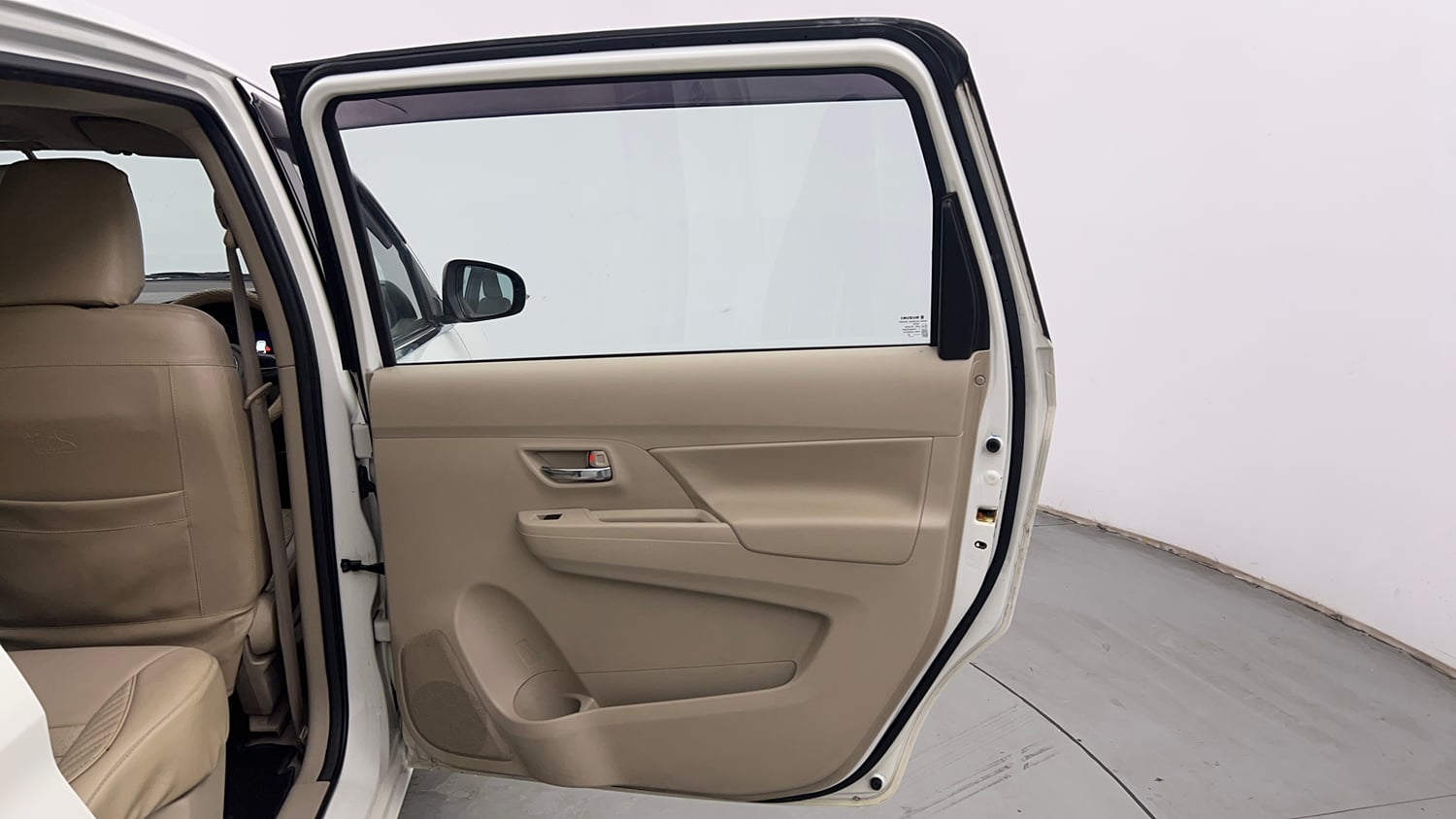 Used 2019 Maruti Suzuki New Ertiga ZXi AT Petrol Automatic interior RIGHT REAR DOOR OPEN VIEW