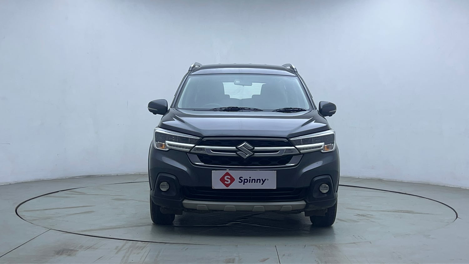 Used 2022 Maruti Suzuki XL6 Alpha Plus AT Petrol Petrol Automatic exterior FRONT VIEW