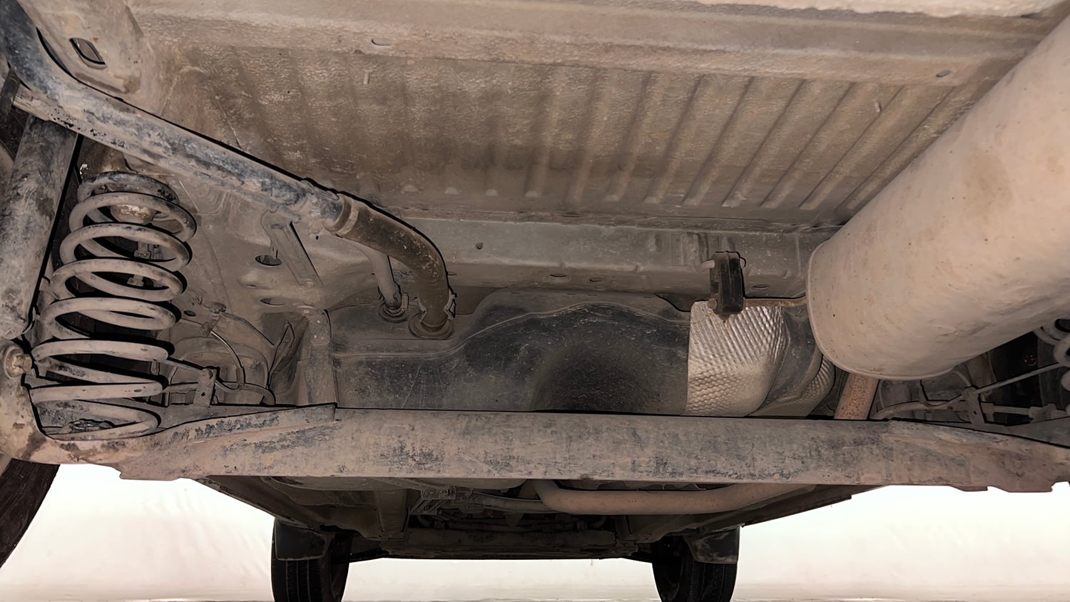 Used 2015 Ford EcoSport Trend 1.5 TDCi Diesel Manual extra REAR UNDERBODY VIEW (TAKEN FROM REAR)