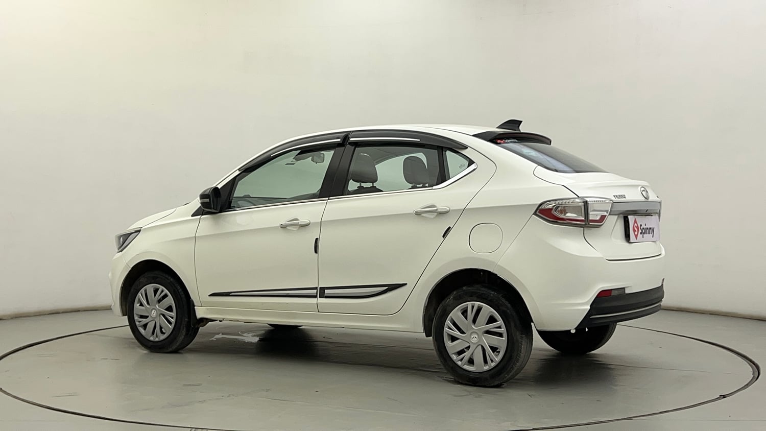 Used 2023 Tata Tigor XZ Plus CNG Cng Manual exterior LEFT REAR CORNER VIEW