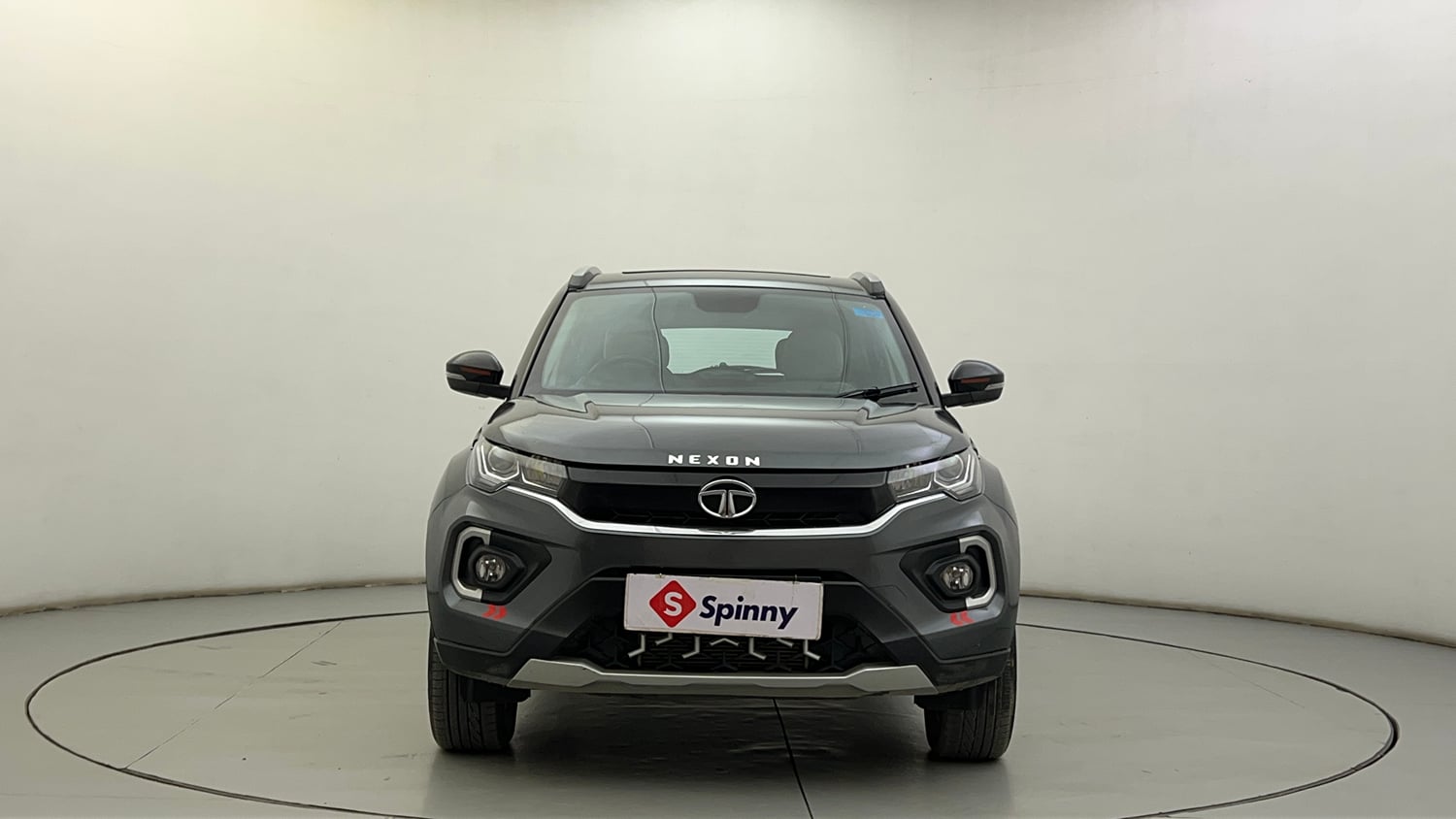 Used 2022 Tata Nexon XZA Plus (Premium) Petrol Automatic exterior FRONT VIEW