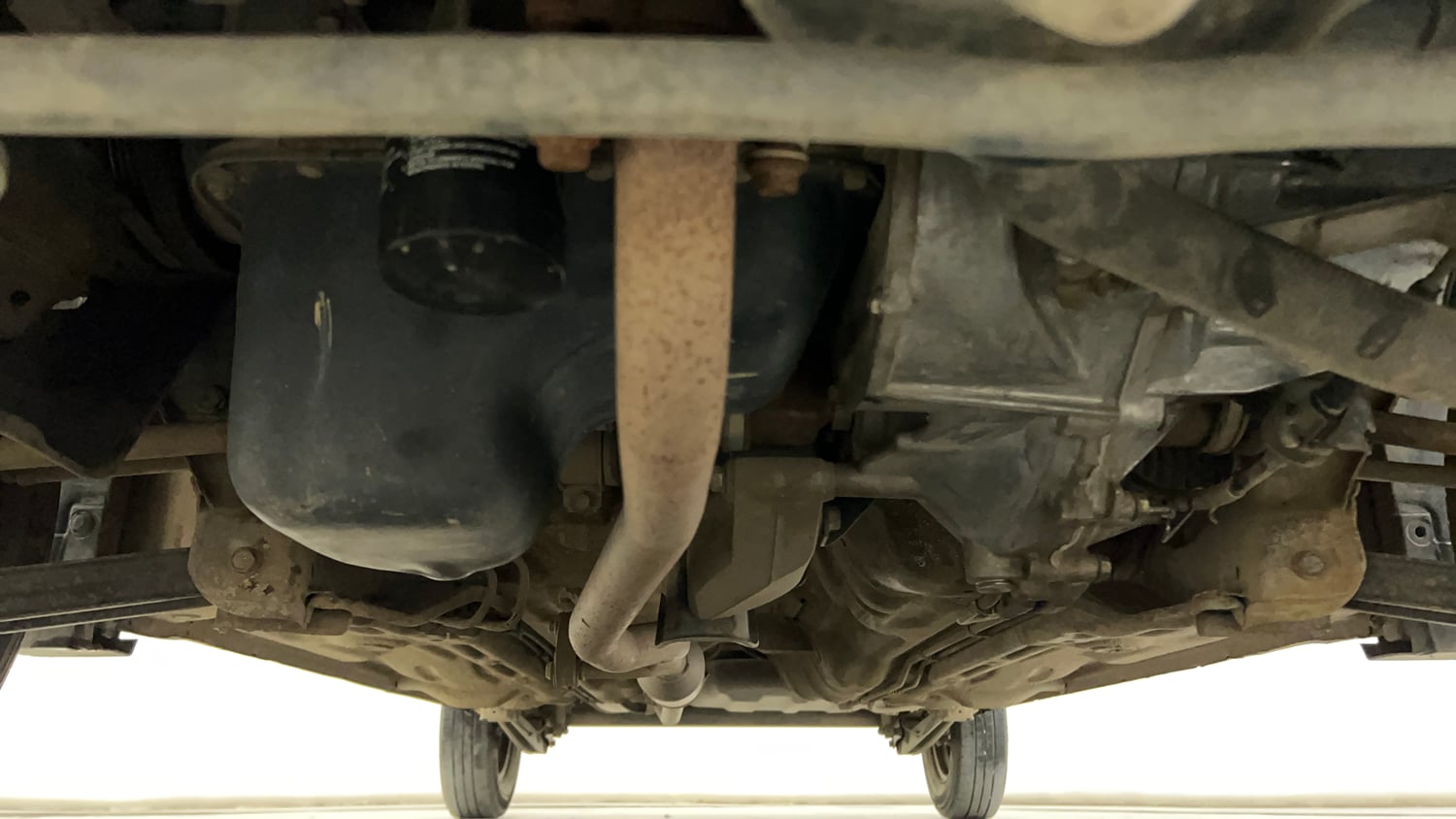 Used 2019 Maruti Suzuki Alto 800 LXi Petrol Manual extra FRONT LEFT UNDERBODY VIEW