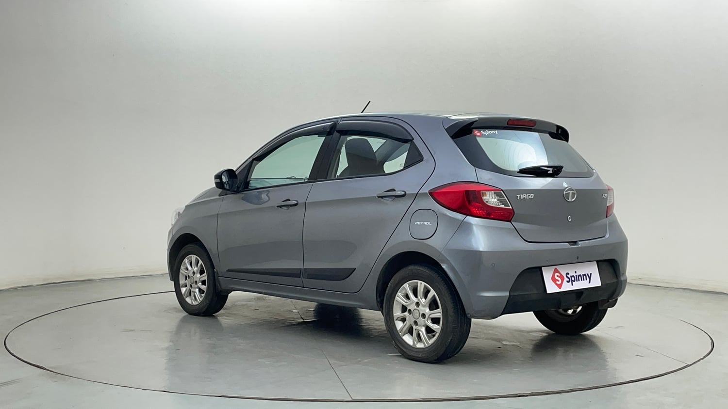 Used 2018 Tata Tiago Revotron XZA Petrol Automatic exterior LEFT REAR CORNER VIEW