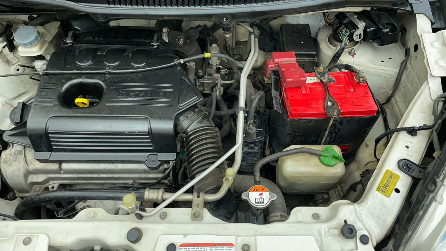 Used 2016 Maruti Suzuki Wagon R VXI Petrol Manual engine ENGINE LEFT SIDE VIEW