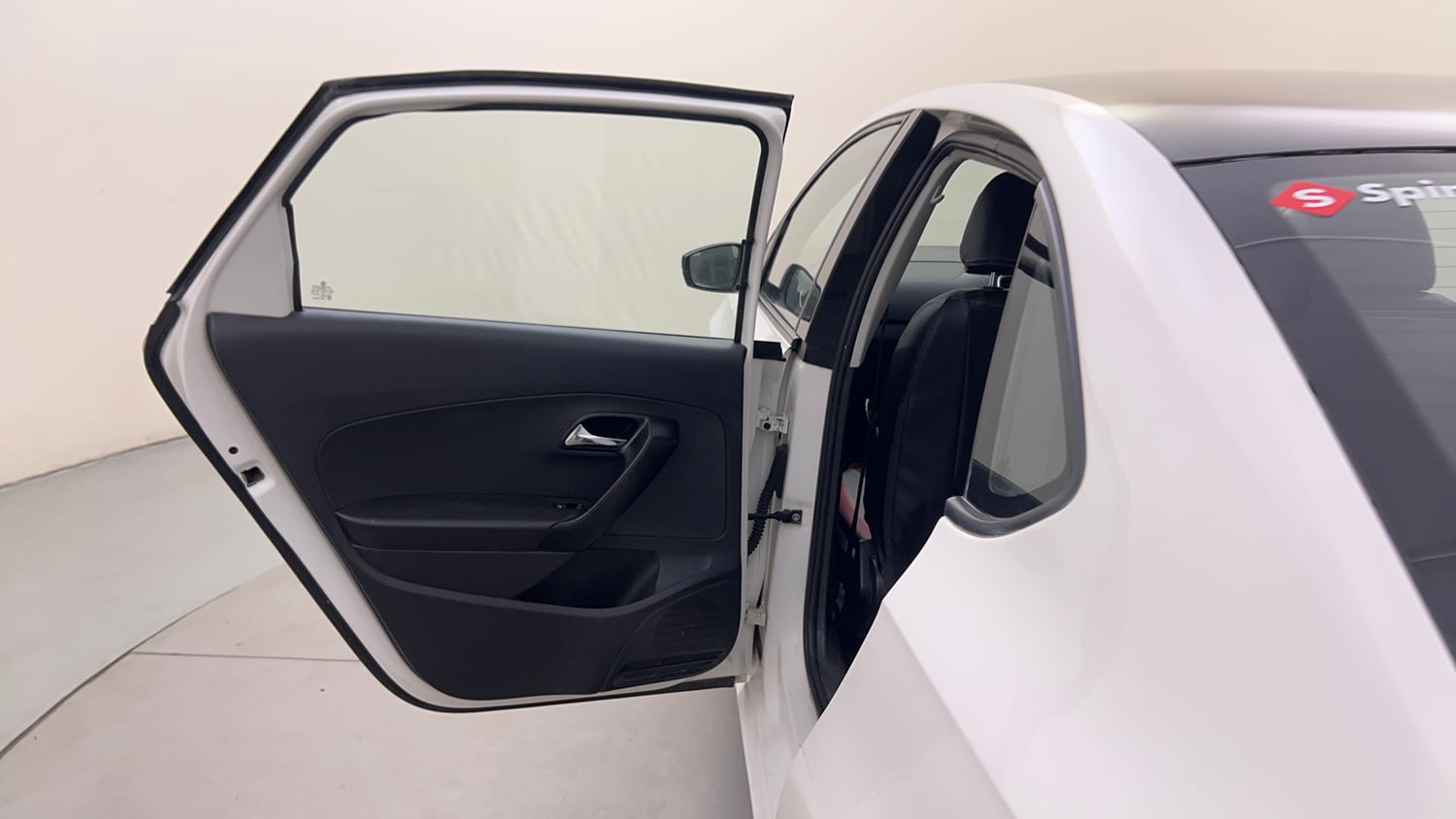 Used 2018 Skoda Rapid Style 1.6 MPI AT Petrol Automatic interior LEFT REAR DOOR OPEN VIEW