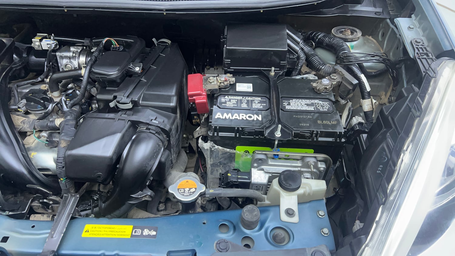 Used 2018 Nissan Micra XV CVT Petrol Automatic engine ENGINE LEFT SIDE VIEW